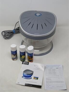 Homedics Brethe Air Revitalizer BRT-150 Vortex Purifier Odor Remover W/ Refills